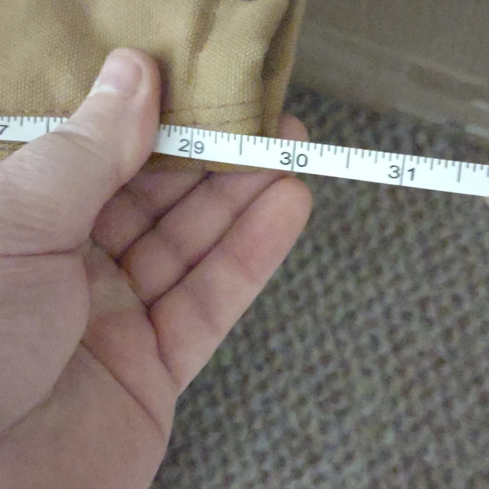 NWOTCarhartt men's bib overalls insulated,42x30 READ DETAILS! - Picture 7 of 9